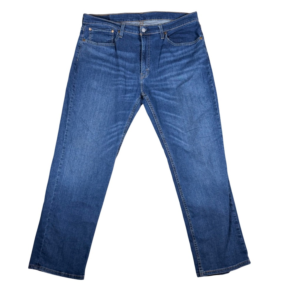 Levis 559 Relaxed Straight Jeans Mens 36x30 Blue Medium Wash Denim 00559-0421